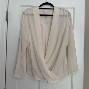 NWT Club Monaco silk blouse